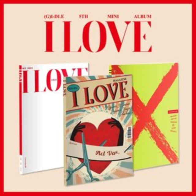 (G)I-Dle - I Love  Music CD