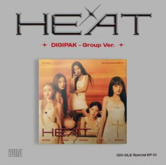 (G)I-Dle - Heat (Digipak - Group Ver.) (Special Album)  Music CD
