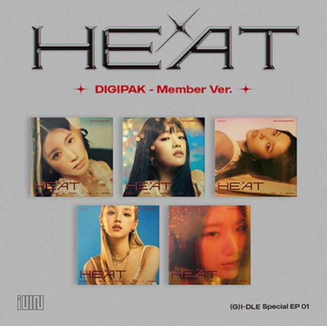 (G)I-Dle - Heat (Digipak - Member Ver.) (Special Album)  Music CD