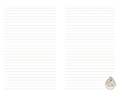Harry Potter: Hogwarts Crest Hardcover Journal