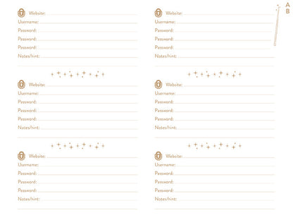 Harry Potter: Alohomora Password Book