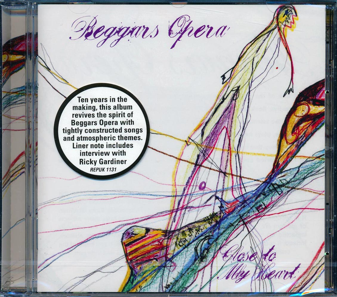 Beggars Opera - Close To My Heart Music CD