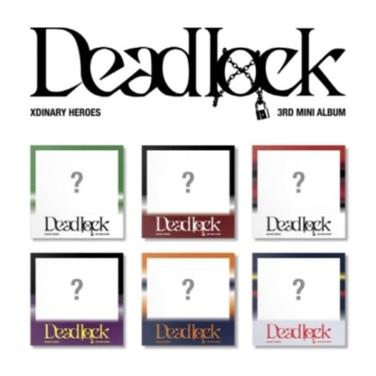 Xdinary Heroes - Deadlock (3Rd Mini Album) (Compact Version) Music CD