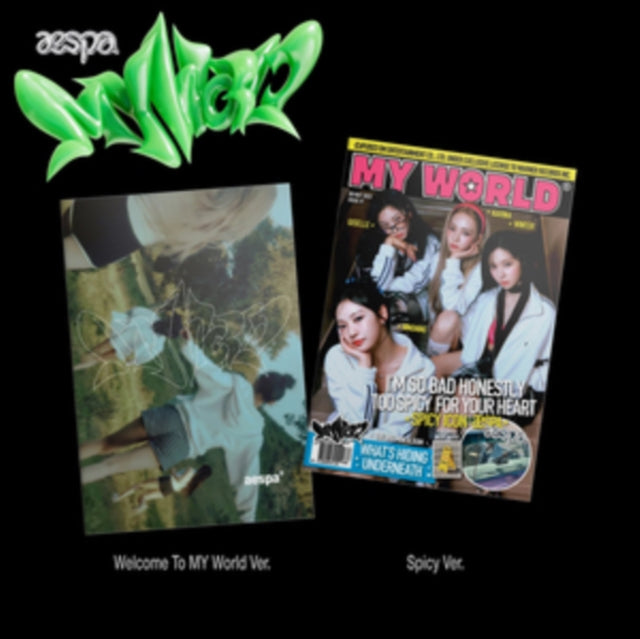 Aespa - My World: The 3Rd Mini Album - Zine Ver.  Music CD