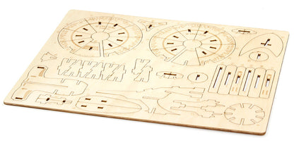 IncrediBuilds: Star Trek The Next Generation: U.S.S. Enterprise NCC-1701-D 3D Wood Model and Book
