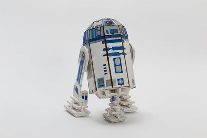 IncrediBuilds: Star Wars: R2-D2 3D Wood Model and Book