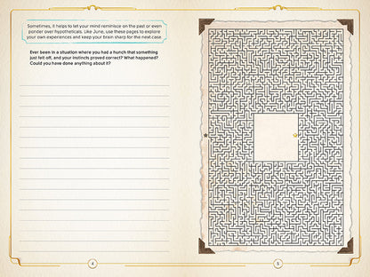 June's Journey: The Interactive Detective's Diary
