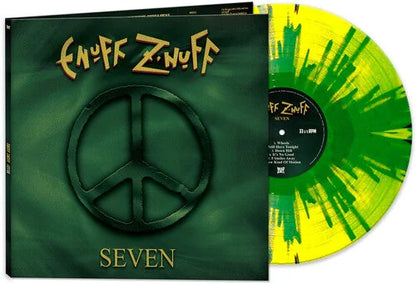 Enuff Z'nuff - Seven - Yellow/green/black Splatter Vinyl Record