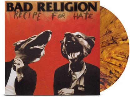Bad Religion - Recipe for Hate (Anniversary Edition) [Transluscent Tigers Eye] Vinyl Record