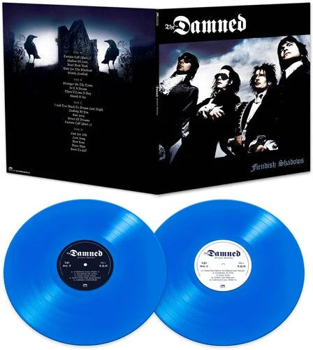 The Damned - Fiendish Shadows [Blue]  Vinyl Record