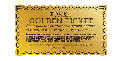 Willy Wonka and the Chocolate Factory: Wonka Bar Journal