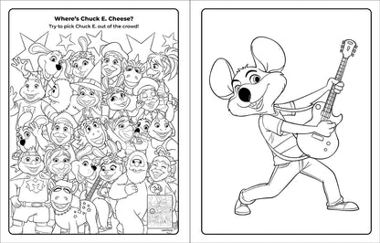 Chuck E. Cheese & Friends Coloring & Activity Book