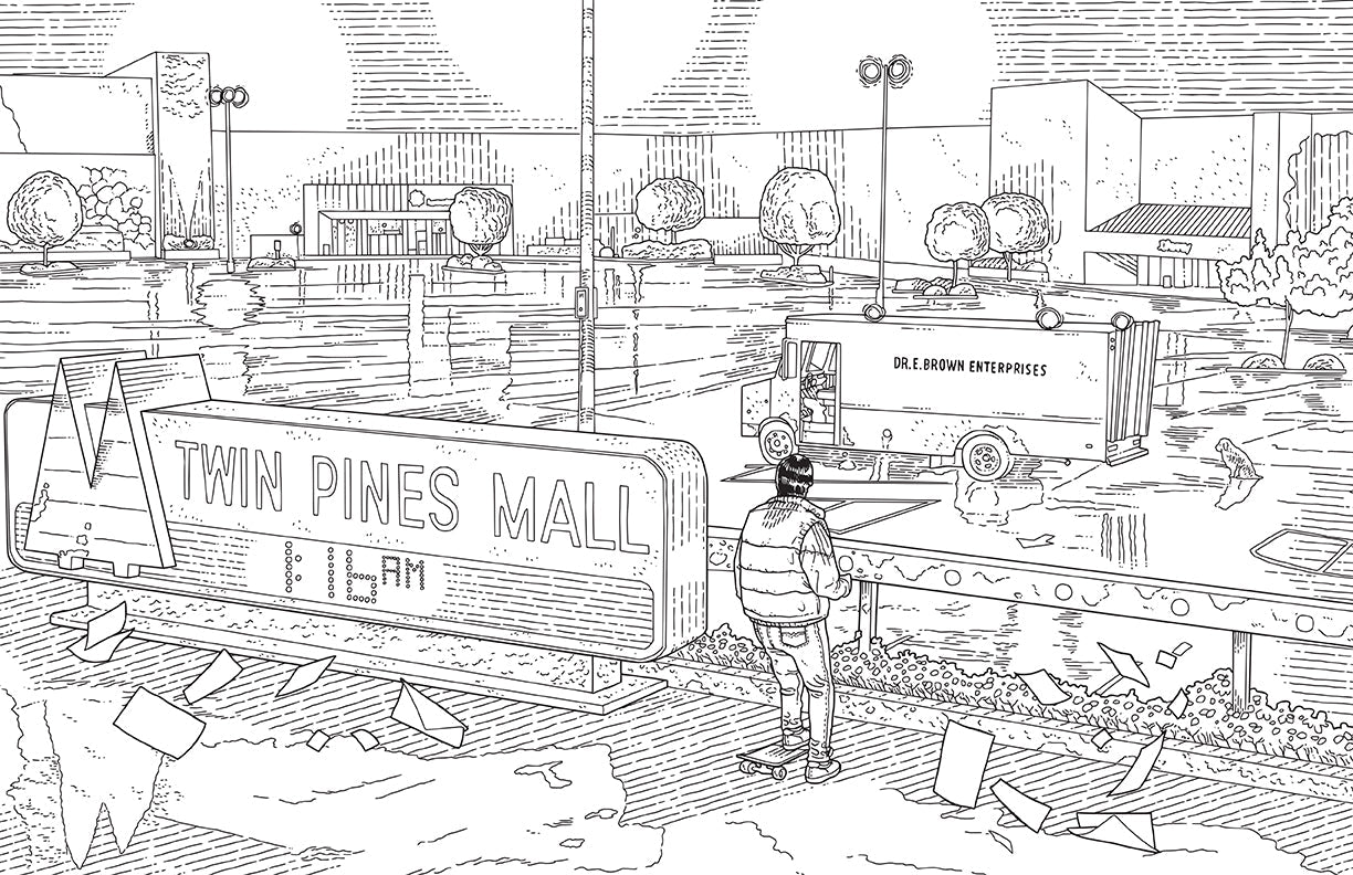 Back to the Future: The Official Coloring Book