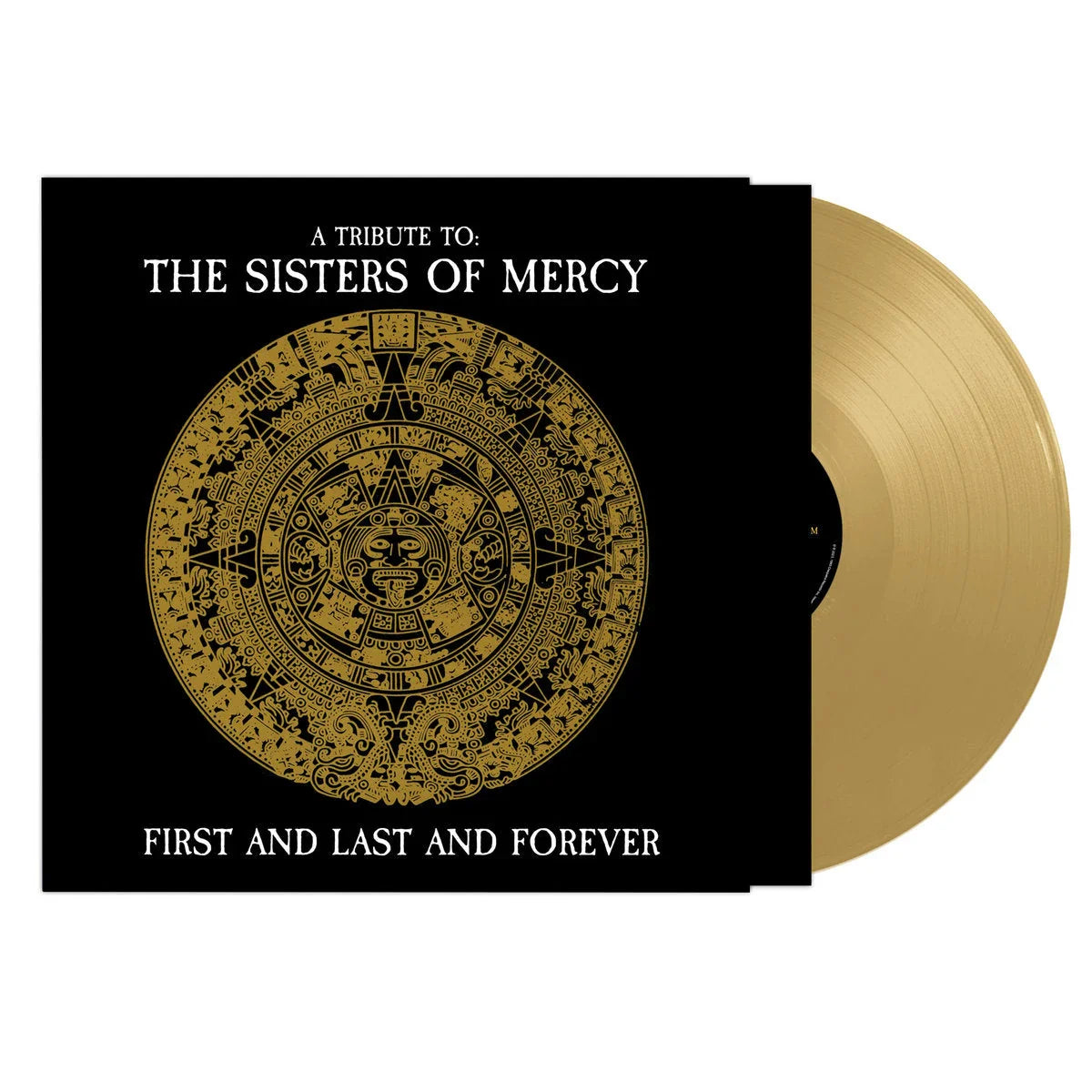 Various Artists - First & Last & Forever: A Tribute To Sisters Of Mercy [Gold] Vinyl Record
