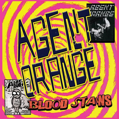 Agent Orange - Bloodstains [Orange/red/black Splatter] Vinyl Record