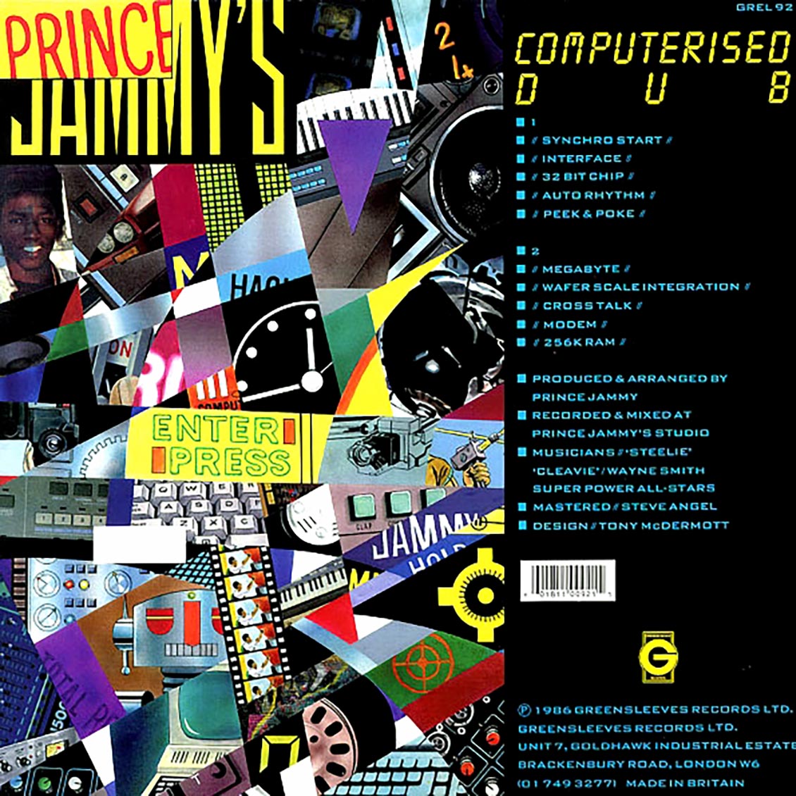 Prince Jammy - Computerised Dub Vinyl Record