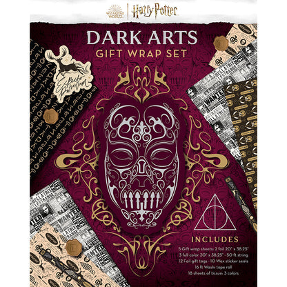 Harry Potter: Dark Arts Gift Wrap Stationery Set