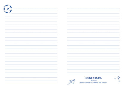 Ted Lasso: Believe Hardcover Journal