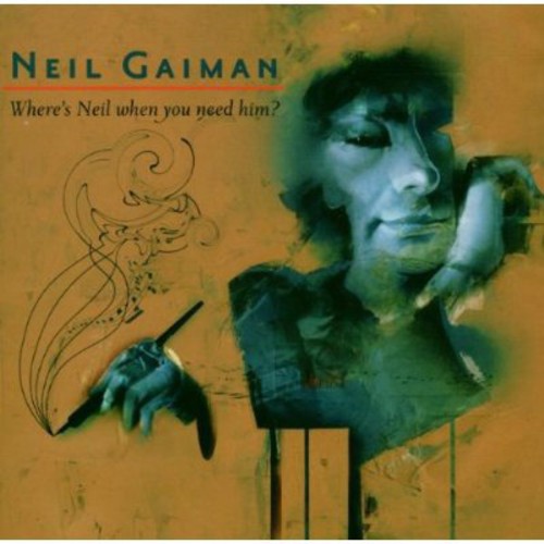 the album cover for Neil Gaiman - Where's Neil When You Need Him?