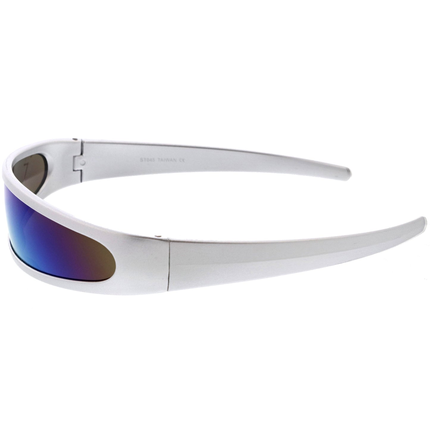 Retro Futuristic 1980's Disco Wrap Around Space Sunglasses 8964