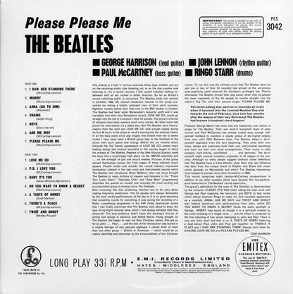 The Beatles - Please Please Me (stereo) (180g) Vinyl Record