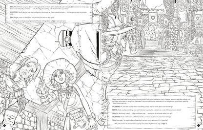 Tiny Tina's Wonderlands: A Bunkers & Badasses Coloring Adventure