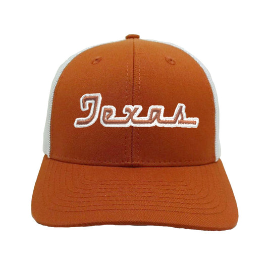 Texas Longhorns LS Texas Script Embroidered Hat