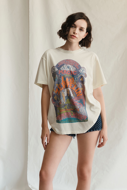 Led Zeppelin Empire Pool Tee Womens T Shirt