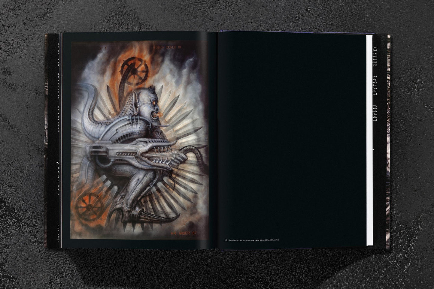HR Giger (German, French, English) Book