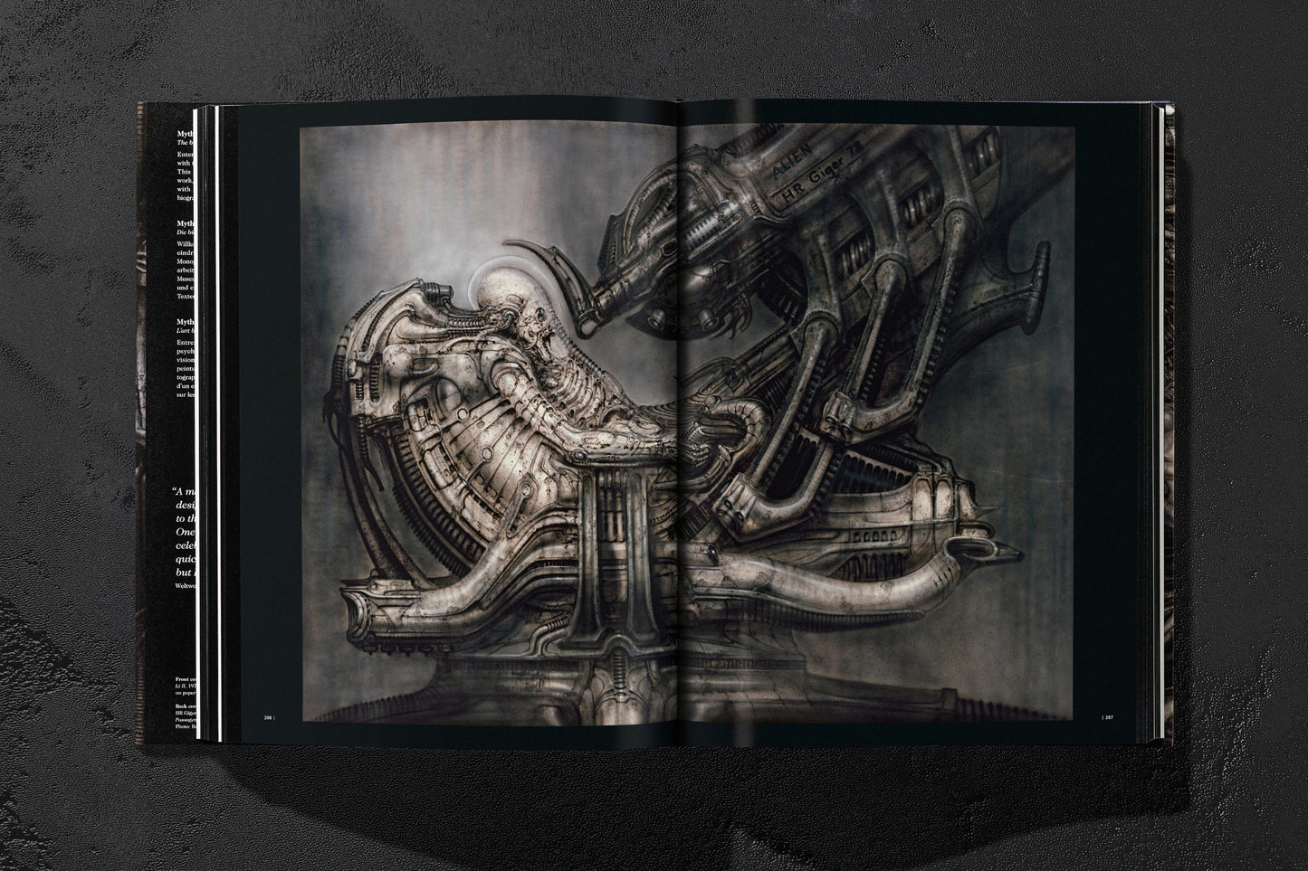 HR Giger (German, French, English) Book