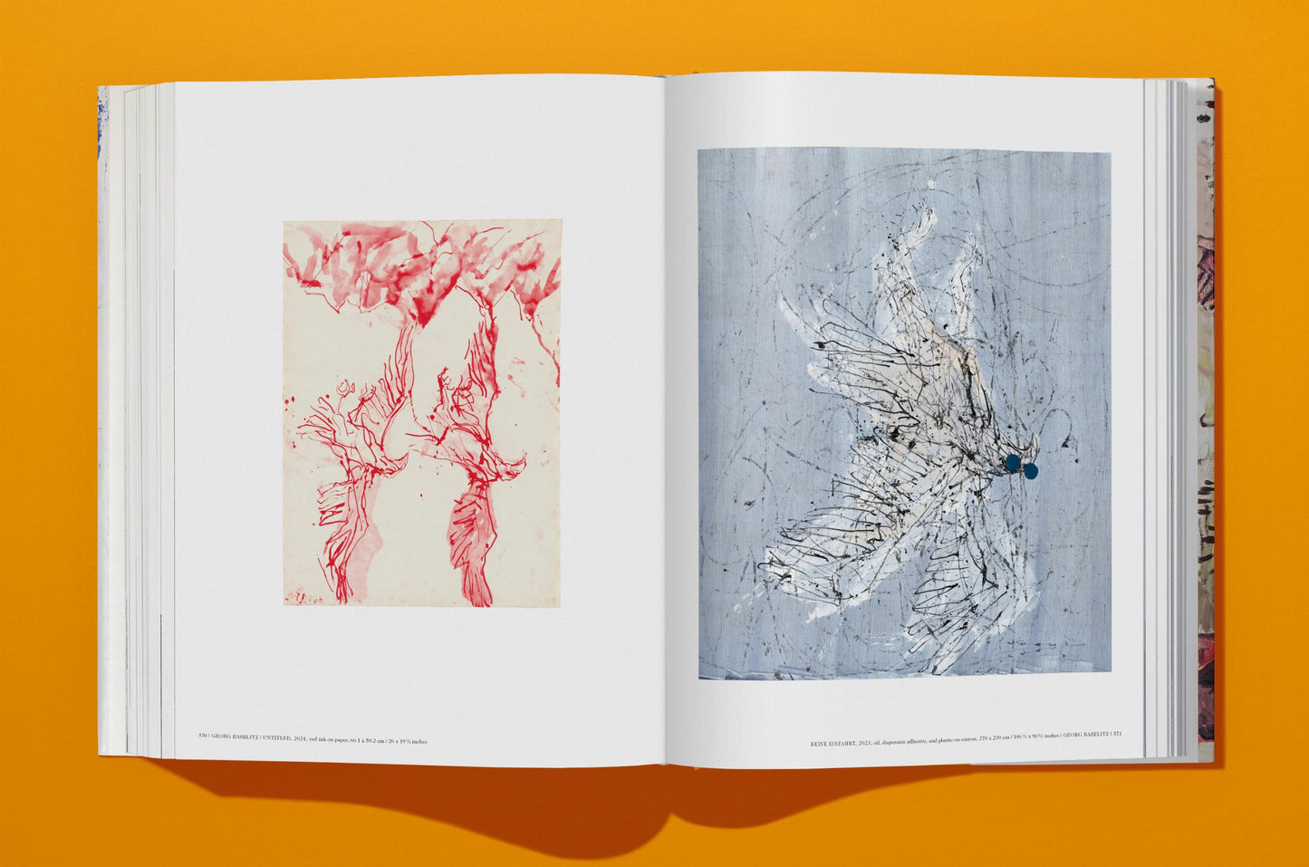 Georg Baselitz (German, French, English) Book