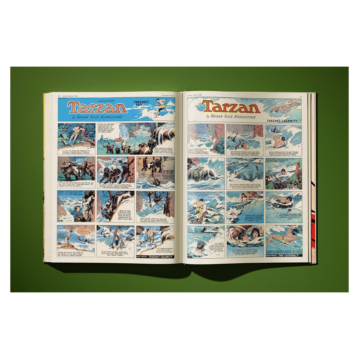 Hal Foster’s Tarzan. The Complete Sunday Comics 1931–1937 (German, French, English) Book