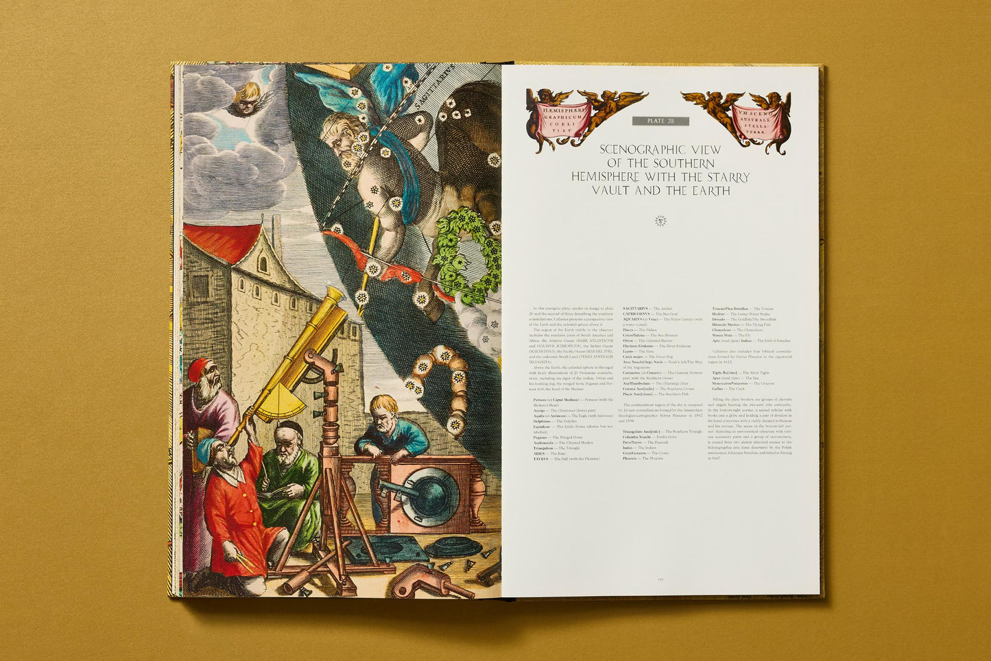 Cellarius Atlas (German, French, English) Book