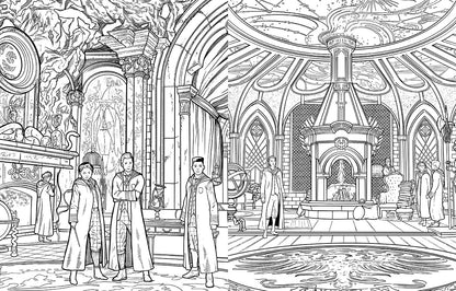 Hogwarts Legacy: The Official Coloring Book