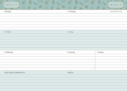Harry Potter 2024-2025 Academic Year Planner