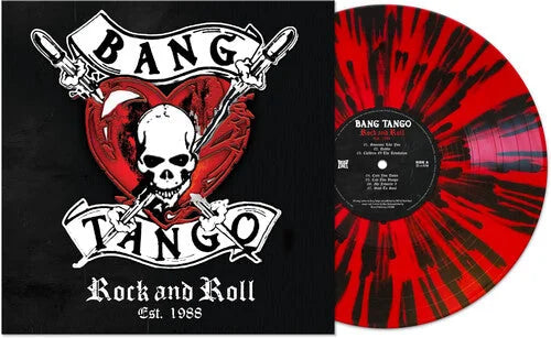 Bang Tango - Rock & Roll [Black/red Splatter] Vinyl Record