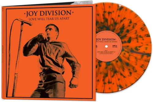 Joy Division - Love Will Tear Us Apart [Orange/Black Splatter] Vinyl Record