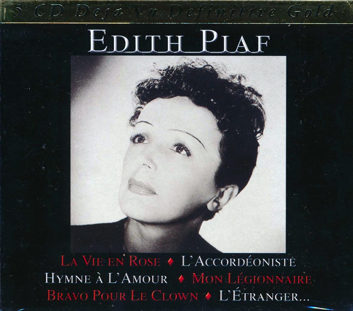 Edith Piaf - Deja Vu Definitive Gold (5xCD) Music CD