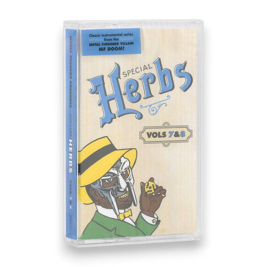 MF DOOM – Metal Fingers Presents: Special Herbs Vol. 7 & 8 Cassette Tape