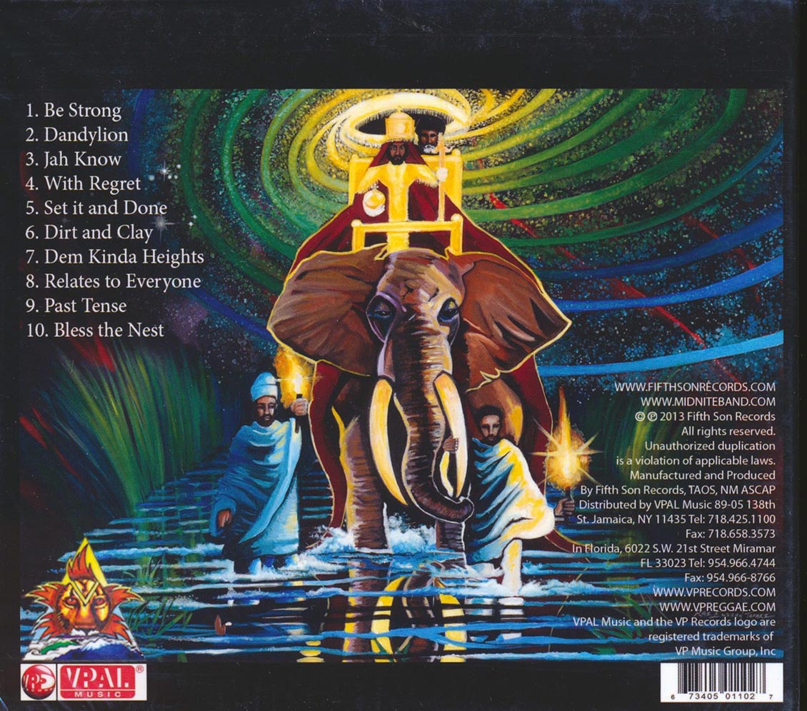 Midnite - Be Strong Music CD