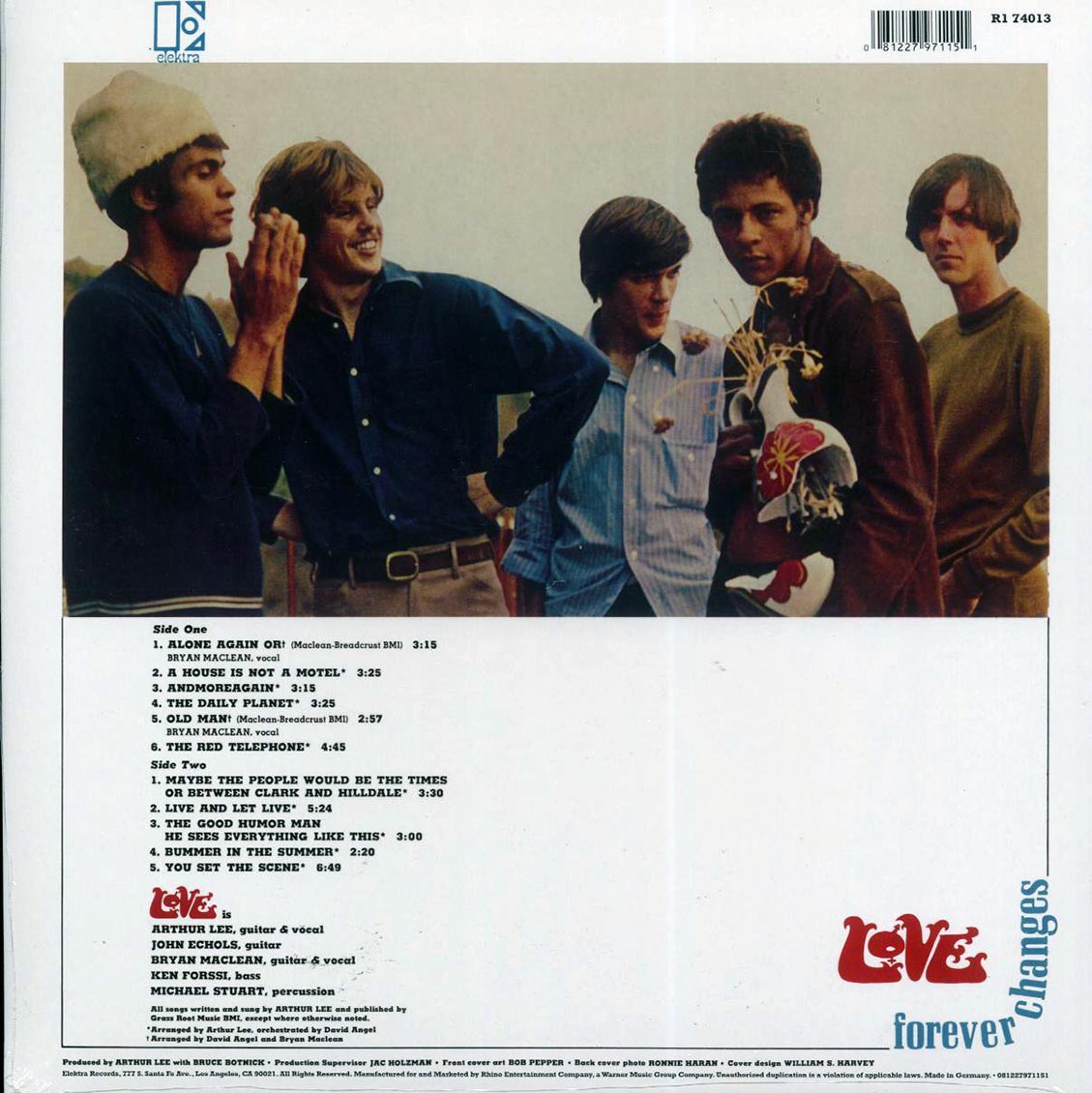 Love - Forever Changes (remastered) Vinyl Record