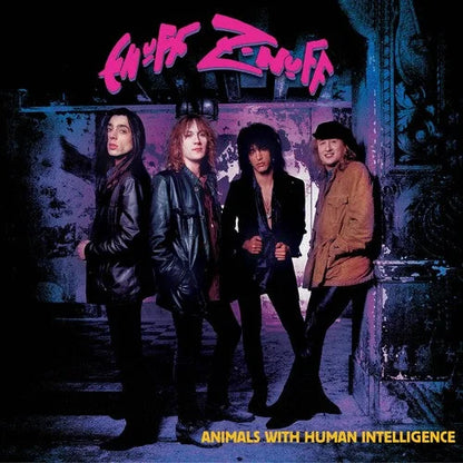Enuff Z'nuff - Animals With Human Intelligence [Blue & Red Splatter] Vinyl Record