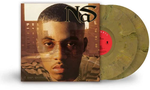 Nas - It Was Written [Gold & Black Marble]  Vinyl Record