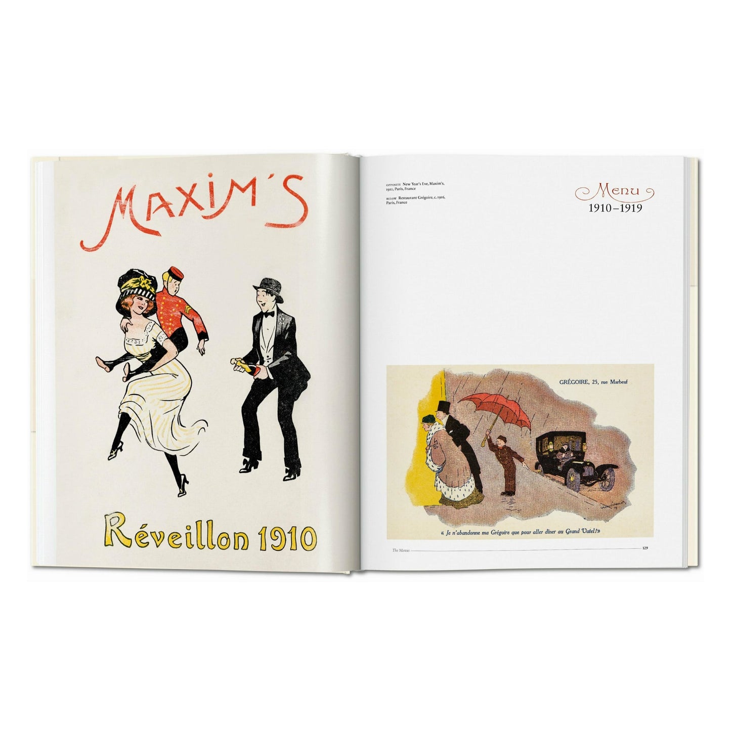 Menu Design in Europe (German, French, English) Book