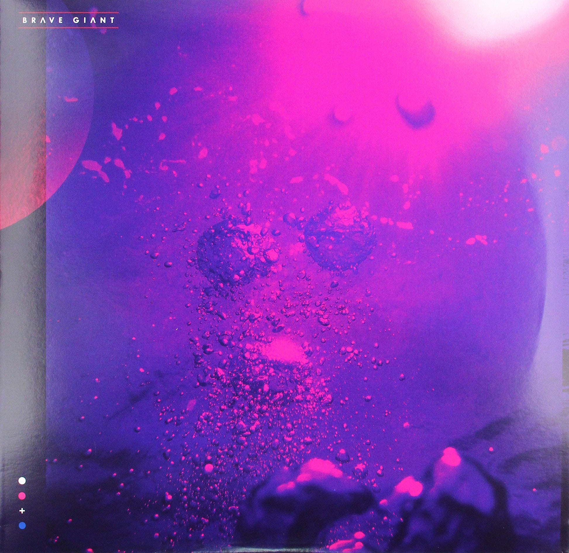 Brave Giant - White Pink & Blue (Uk) [LP] Vinyl Record Album Cover