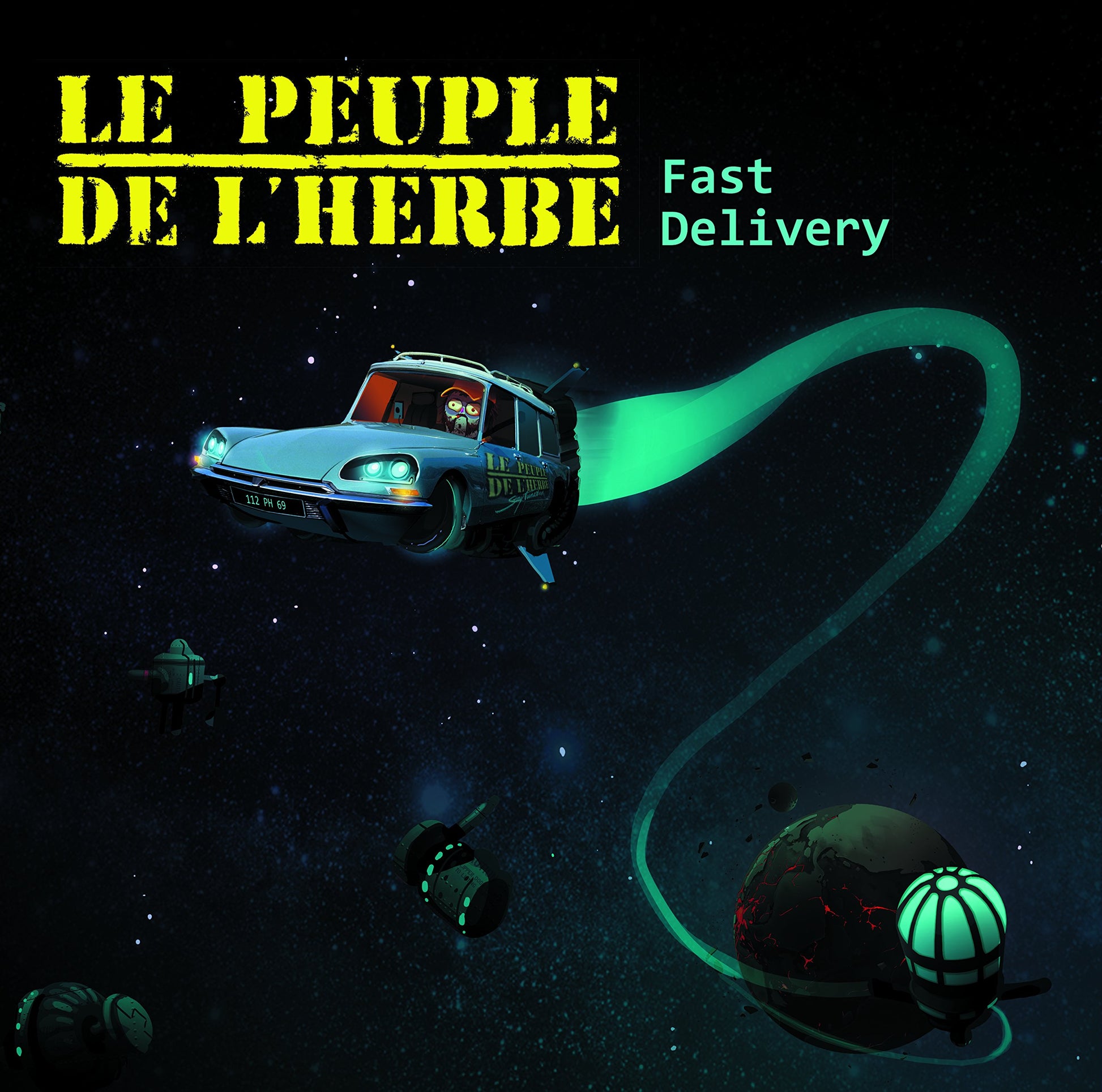 Le Peuple De L Herbe - Fast Delivery (Fra) [LP] Vinyl Record Album Cover