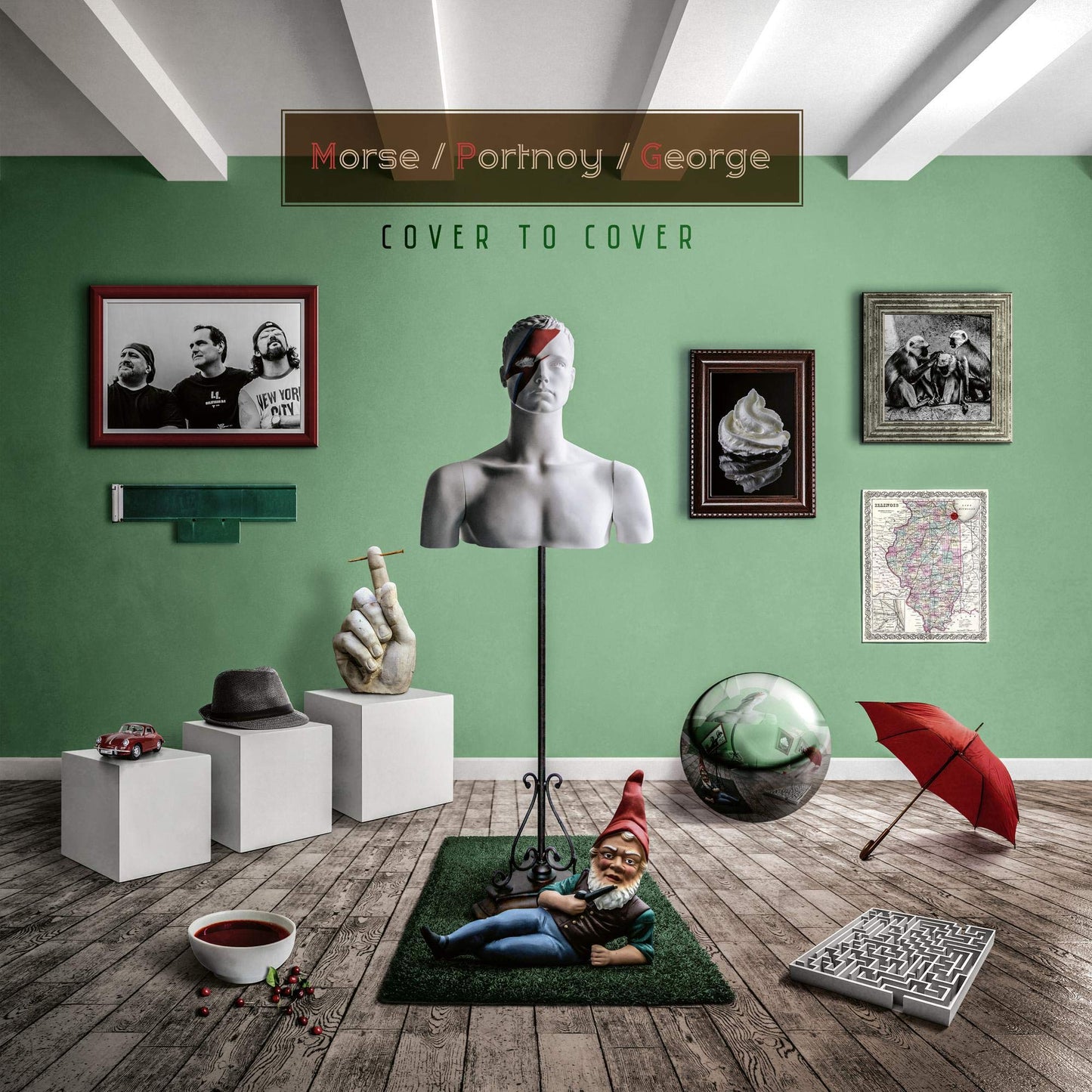 Morse / Portnoy / George - Cover To Cover [Remastered] Vinyl Record Album Cover