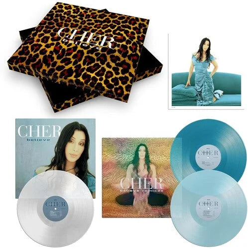 Cher - Believe (25th Anniversary Edition) [3LP Clear/Blue] Vinyl Record