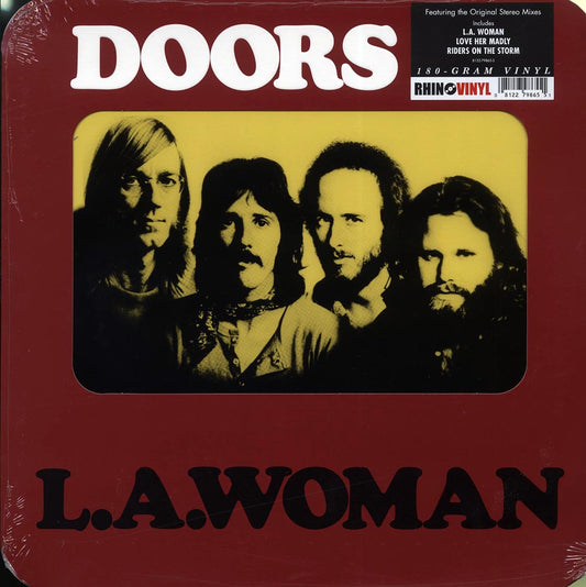 The Doors LA Woman DieCut Window Jacket diecut jacket 180g audiophile radius corners Vinyl Record