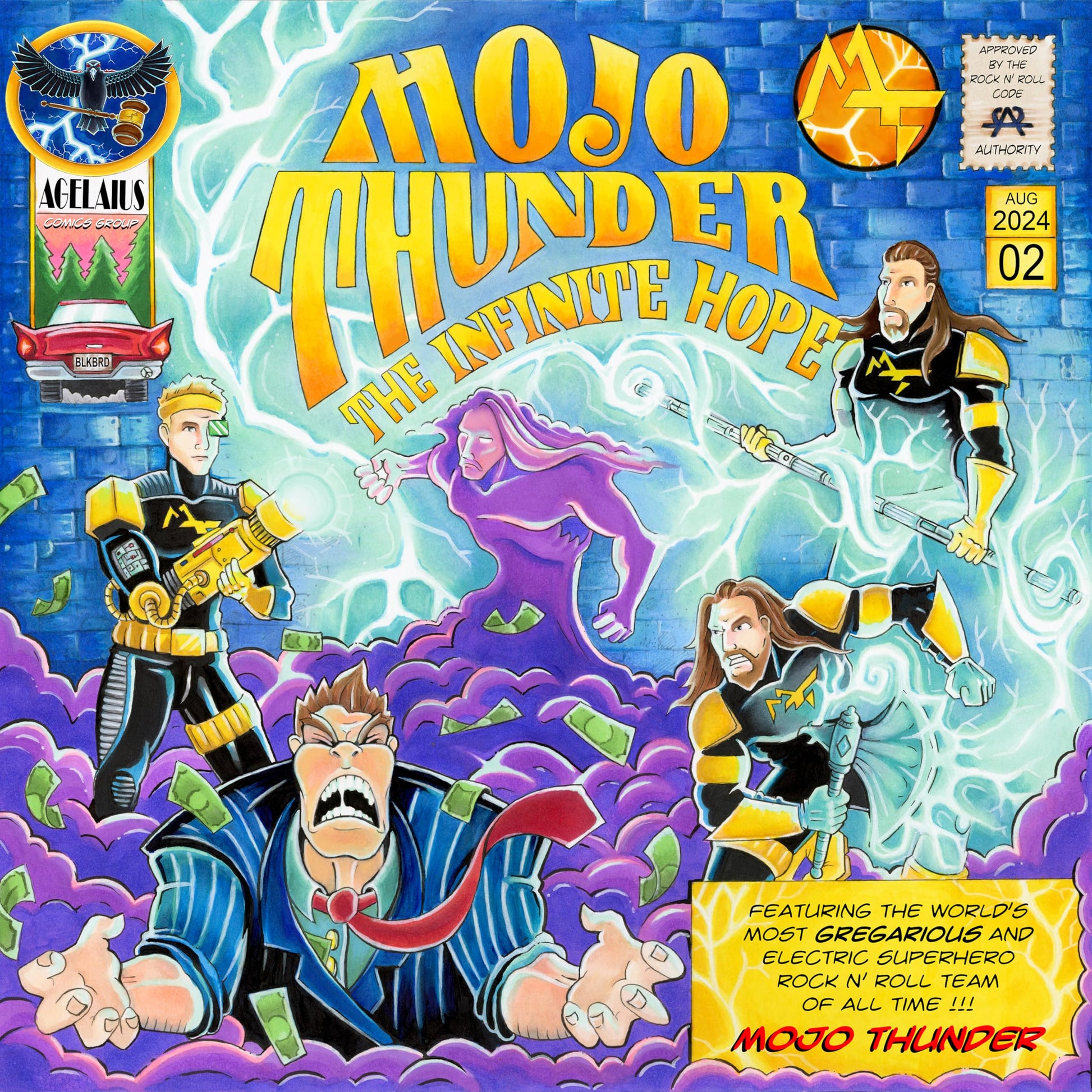 Mojo Thunder - Infinite Hope [LP] Vinyl Record Album Cover